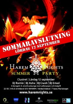 Harem Nights sommaravslutning