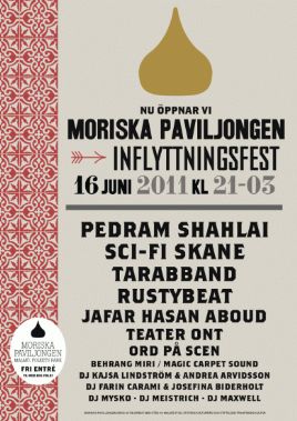 Inflyttningsfest Moriska Paviljongen