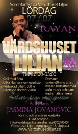 Sommarfest med Rayan