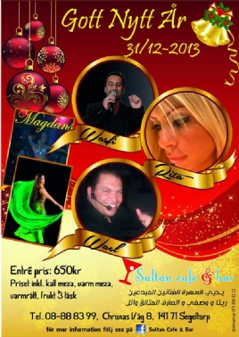 Nyrsfest p Sultan Cafe & Bar