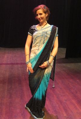En galashow, en indisk sari och en workshop senare