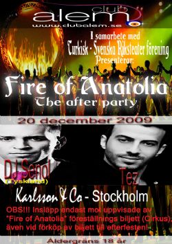 Efterfest - Fire of Anatolia