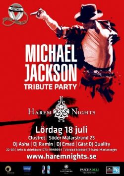 Harem Nights - Michael Jackson tribute party