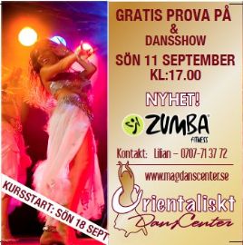 Gratis prova p hos Orientalisk Dancenter