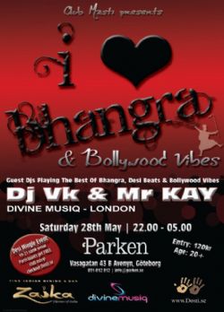 I love Bhangra & Bollywood Vibes