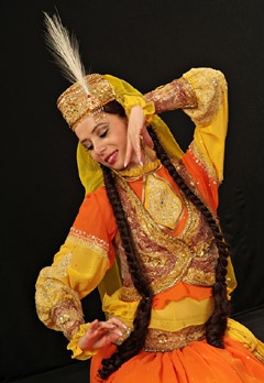 Uzbekisk dans i Ferghana-stil