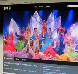 Schlager blir orienten - eller om det var tvrtom