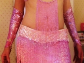 Professionell magdansdräkt från Egypten